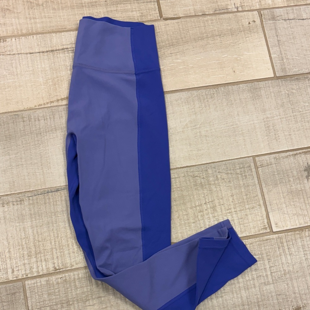 Athleta Leggings in Blue and Purple